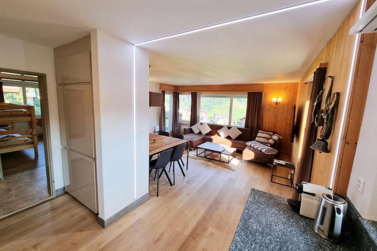 Alpine Retreat & Sauna Disentis Exterior foto