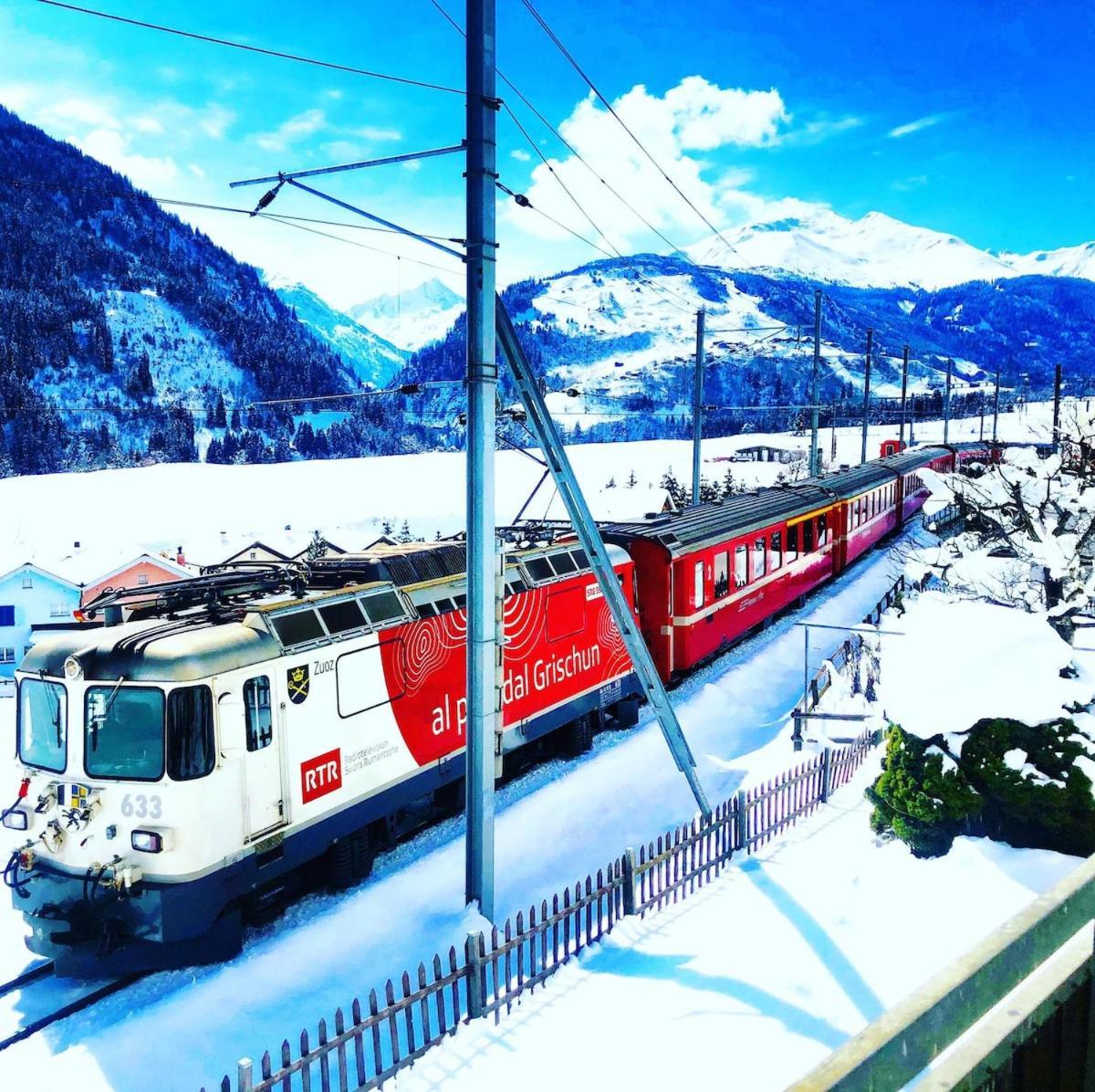 Alpine Retreat & Sauna Disentis Exterior foto