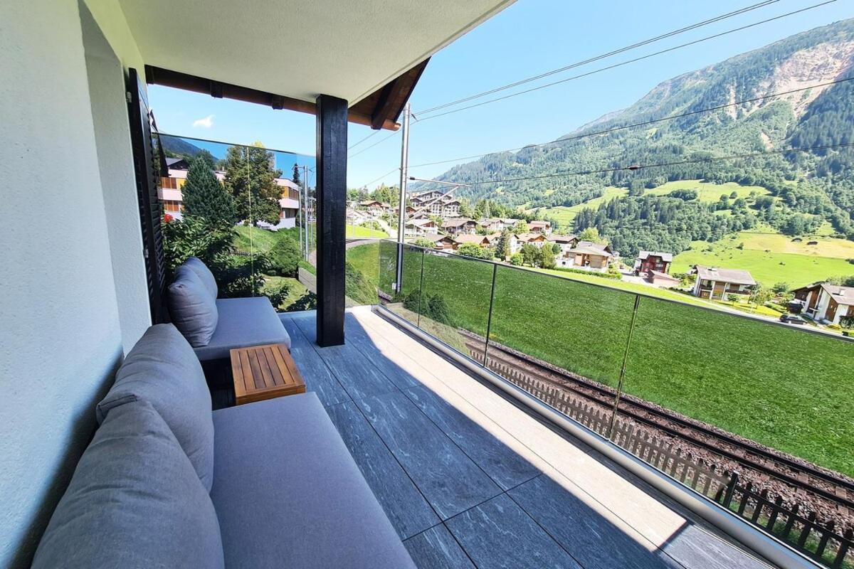 Alpine Retreat & Sauna Disentis Exterior foto